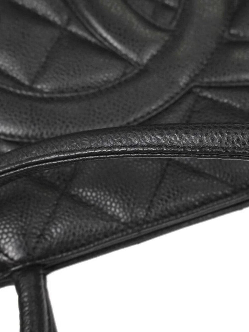 Chanel Black Calfskin Medallion Tote Handbag 187407 - Picture 9 of 16